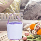 Maxbell Spring Easter Eggs Hunting Bags Treats Gift Bags for Holiday Shopping Daily Violet