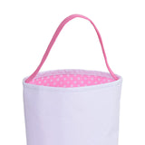 Maxbell Spring Easter Eggs Hunting Bags Treats Gift Bags for Holiday Shopping Daily Pink