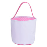 Maxbell Spring Easter Eggs Hunting Bags Treats Gift Bags for Holiday Shopping Daily Pink