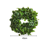 Maxbell Spring Wreath Front Door Spring Summer Wreath Seasons Wreath for Patio 45cm