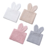 Maxbell Handmade Rabbit Ear Round Bouquet Autumn Winter Lifelike for Home Decoration white