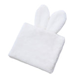 Maxbell Handmade Rabbit Ear Round Bouquet Autumn Winter Lifelike for Home Decoration white