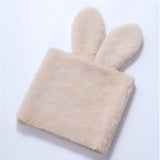 Maxbell Handmade Rabbit Ear Round Bouquet Autumn Winter Lifelike for Home Decoration brown