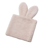 Maxbell Handmade Rabbit Ear Round Bouquet Autumn Winter Lifelike for Home Decoration brown