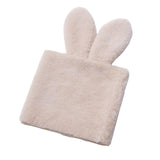 Maxbell Handmade Rabbit Ear Round Bouquet Autumn Winter Lifelike for Home Decoration brown