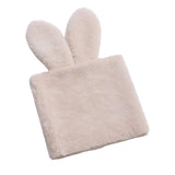 Maxbell Handmade Rabbit Ear Round Bouquet Autumn Winter Lifelike for Home Decoration brown