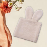 Maxbell Handmade Rabbit Ear Round Bouquet Autumn Winter Lifelike for Home Decoration brown