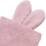 Maxbell Handmade Rabbit Ear Round Bouquet Autumn Winter Lifelike for Home Decoration pink