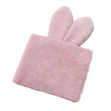 Maxbell Handmade Rabbit Ear Round Bouquet Autumn Winter Lifelike for Home Decoration pink