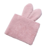 Maxbell Handmade Rabbit Ear Round Bouquet Autumn Winter Lifelike for Home Decoration pink