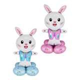 Maxbell Inflatable bunny Easter for Children Decor for Baby Shower Holiday pink