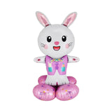 Maxbell Inflatable bunny Easter for Children Decor for Baby Shower Holiday pink