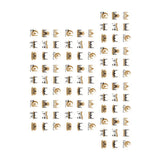 Maxbell Eid Mubarak Stickers Invitation Stickers Boxes Stickers for Boxes Letters Style T