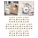 Maxbell Eid Mubarak Stickers Invitation Stickers Boxes Stickers for Boxes Letters Style T