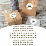 Maxbell Eid Mubarak Stickers Invitation Stickers Boxes Stickers for Boxes Letters Style T