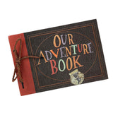 Maxbell Scrapbook with Embossed Letter Cover for Couple Writing Style B