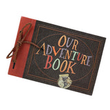 Maxbell Scrapbook with Embossed Letter Cover for Couple Writing Style B