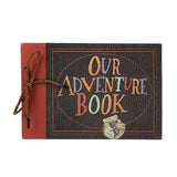 Maxbell Scrapbook with Embossed Letter Cover for Couple Writing Style B