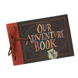 Maxbell Scrapbook with Embossed Letter Cover for Couple Writing Style B