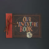 Maxbell Scrapbook with Embossed Letter Cover for Couple Writing Style B