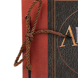 Maxbell Scrapbook with Embossed Letter Cover for Couple Writing Style B