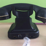 Maxbell Corded Retro Telephone Old Fashioned Landline Phones Wire Landline for Ornament
