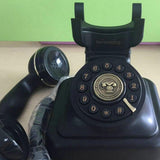 Maxbell Corded Retro Telephone Old Fashioned Landline Phones Wire Landline for Ornament