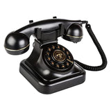 Maxbell Corded Retro Telephone Old Fashioned Landline Phones Wire Landline for Ornament