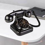 Maxbell Corded Retro Telephone Old Fashioned Landline Phones Wire Landline for Ornament