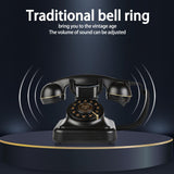 Maxbell Corded Retro Telephone Old Fashioned Landline Phones Wire Landline for Ornament