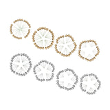 Maxbell 25 Pieces Mini Balloons Cake Topper DIY for Cake Baby Shower Decoration 5 Aureate 2cm