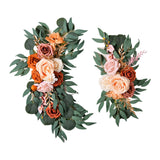 Maxbell Rustic Artificial Flowers Swag Flower Arrangement for Wedding Arch Party  Style F