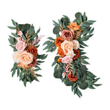 Maxbell Rustic Artificial Flowers Swag Flower Arrangement for Wedding Arch Party  Style F