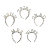 Maxbell Headband Hairband Wedding Headpieces Hair Accessories Headwear for Decor BRIDE