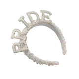 Maxbell Headband Hairband Wedding Headpieces Hair Accessories Headwear for Decor BRIDE