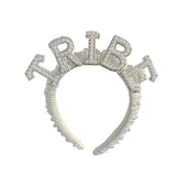 Maxbell Headband Hairband Wedding Headpieces Hair Accessories Headwear for Decor TRIBE