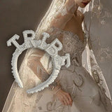 Maxbell Headband Hairband Wedding Headpieces Hair Accessories Headwear for Decor TRIBE