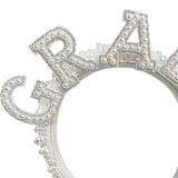 Maxbell Headband Hairband Wedding Headpieces Hair Accessories Headwear for Decor GRAD