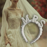 Maxbell Headband Hairband Wedding Headpieces Hair Accessories Headwear for Decor Style A