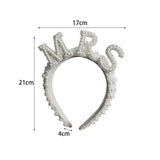 Maxbell Headband Hairband Wedding Headpieces Hair Accessories Headwear for Decor Style A
