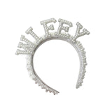 Maxbell Headband Hairband Wedding Headpieces Hair Accessories Headwear for Decor WIFEY