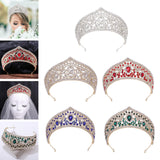 Maxbell Bridal Crown Headpieces Pageant Headpiece for festival Birthday White