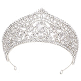 Maxbell Bridal Crown Headpieces Pageant Headpiece for festival Birthday White