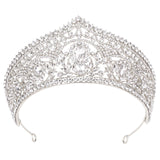 Maxbell Bridal Crown Headpieces Pageant Headpiece for festival Birthday White