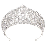 Maxbell Bridal Crown Headpieces Pageant Headpiece for festival Birthday White