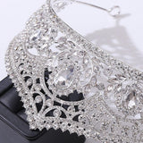 Maxbell Bridal Crown Headpieces Pageant Headpiece for festival Birthday White