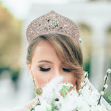 Maxbell Bridal Crown Headpieces Pageant Headpiece for festival Birthday Aureate