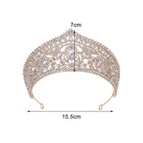 Maxbell Bridal Crown Headpieces Pageant Headpiece for festival Birthday Aureate