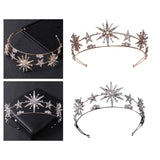 Maxbell Wedding Bride Headpieces Dress up Fancy for Bridesmaid Photo Props Festival Aureate