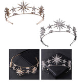 Maxbell Wedding Bride Headpieces Dress up Fancy for Bridesmaid Photo Props Festival Aureate